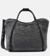 Max Mara Tmarin Small Teddy Tote Bag In Grey