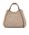 Max Mara Tmarins Top Handle Bag In Nude