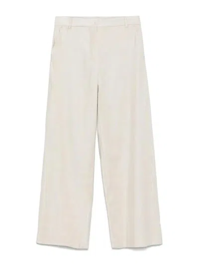 Max Mara Pantalón Casual - Beis In Sand