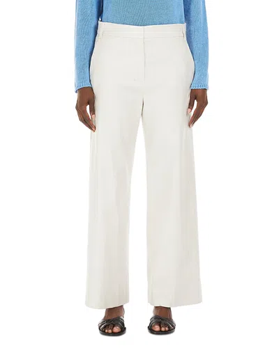 Max Mara Toby Trousers In Ecru