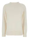 Max Mara Long-sleeved Sweater In White