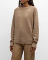 Max Mara Tolmin Cashmere Top In Hazelnut Brown