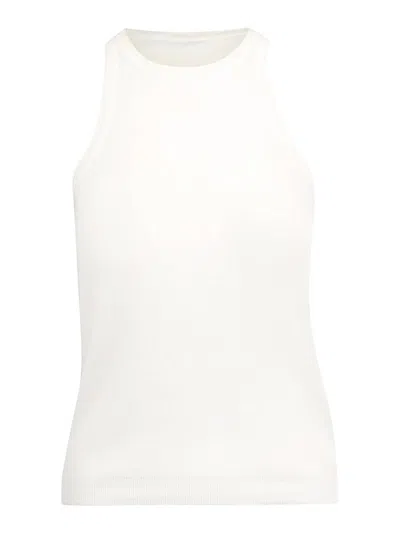 Max Mara Top Woman Yellow Cream In Neutral