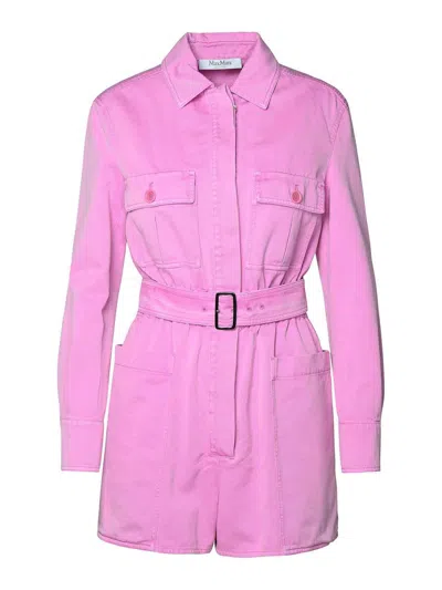 Max Mara Sfilata Woman Playsuit Pink Size 4 Cotton