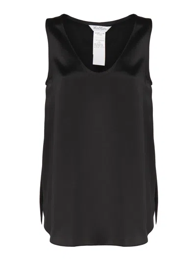 MAX MARA TOP - NEGRO