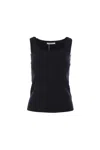 Max Mara Top In Black