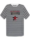 Max Mara T-shirt With Print In White
