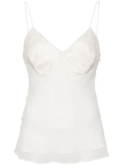 Max Mara Top In White