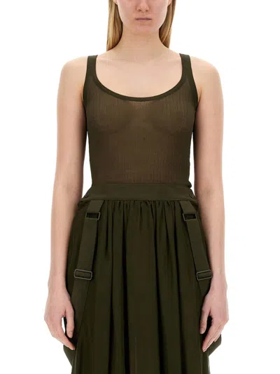 Max Mara Top "bastia" In Green