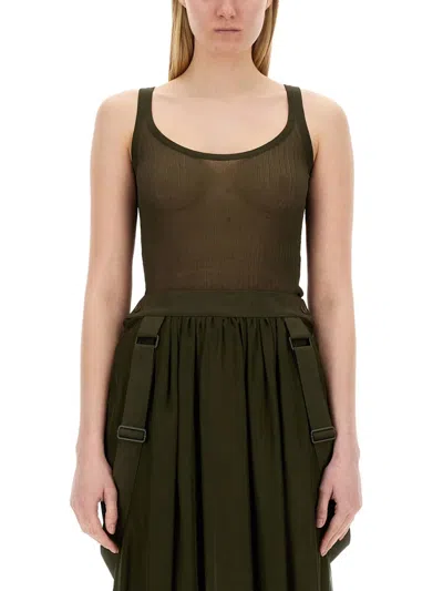 Max Mara Top Bastia In Brown