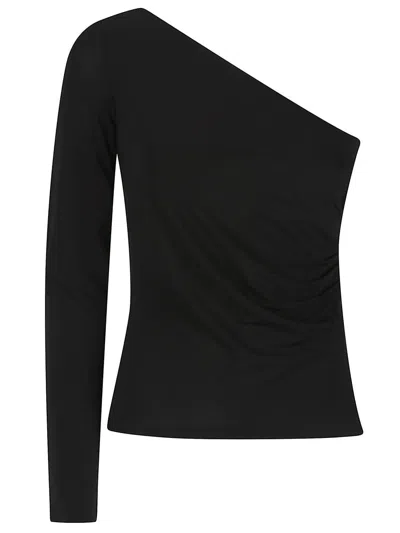Max Mara Top In Black