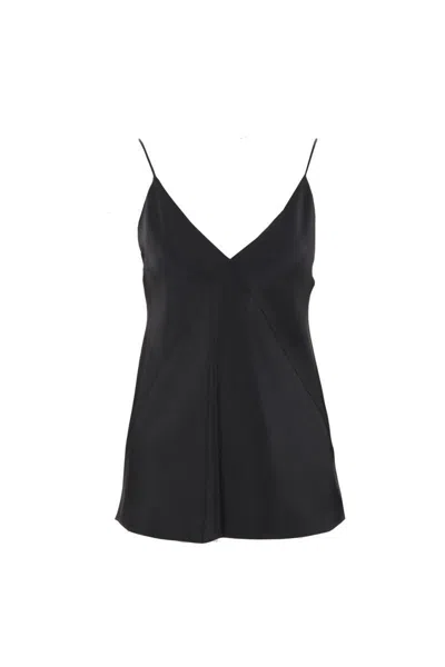 Max Mara Top In Black