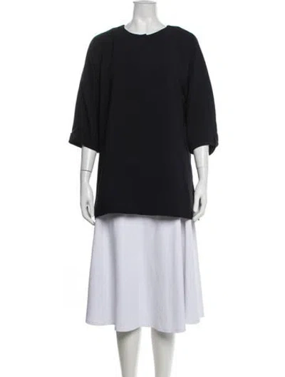 Pre-owned Max Mara Top In Blue