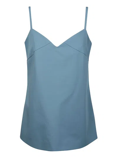 Max Mara Top In Blue
