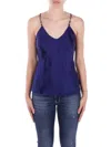 Max Mara Top Blue In Blu Blu