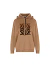 Max Mara Taddeo Sweatshirt With Brush Embroidery In Brown