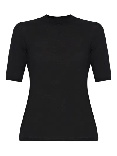 Max Mara Top Gerico In Black