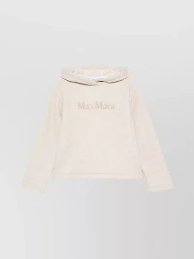 MAX MARA TOP HOODED DESIGN LONG SLEEVES