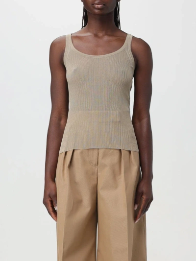 Max Mara Top  Woman Color Beige In Beige