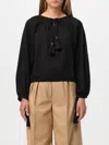 Max Mara Top Woman Black In Black