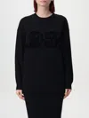 Max Mara 1951 Motif Wool And Cashmere Jumper In Black