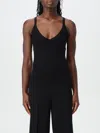 Max Mara Gallura Silk-blend V-neck Top In Schwarz