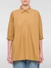 Max Mara Shirt Woman Leather In Braun