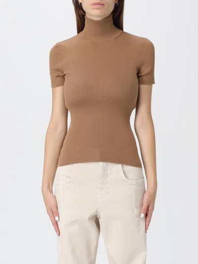 Max Mara Top  Woman Color Camel In Brown