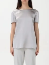 Max Mara Top Woman Grey In Gray