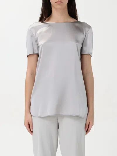Max Mara Top Woman Grey In Gray