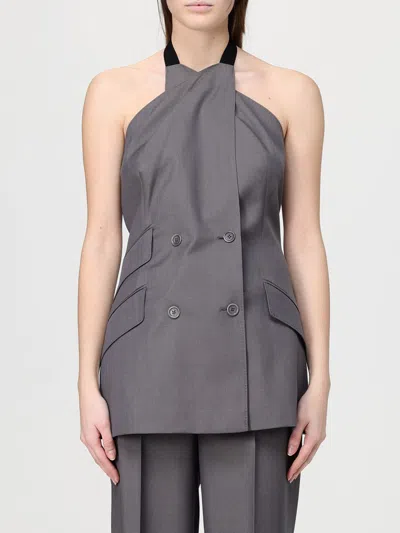 Max Mara Jacket Woman  In Gray