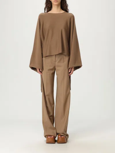 Max Mara Top Woman Hazel In Neutral