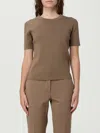 Max Mara Biscuit Viscose Blend Adelio T-shirt In Neutral