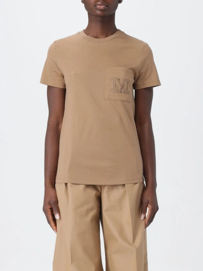Max Mara Top  Woman Color Natural In Argilla