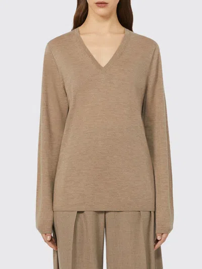 Max Mara Top  Woman Color Nude In Brown
