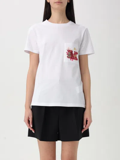 MAX MARA T-SHIRT MAX MARA WOMAN COLOR WHITE,426181001