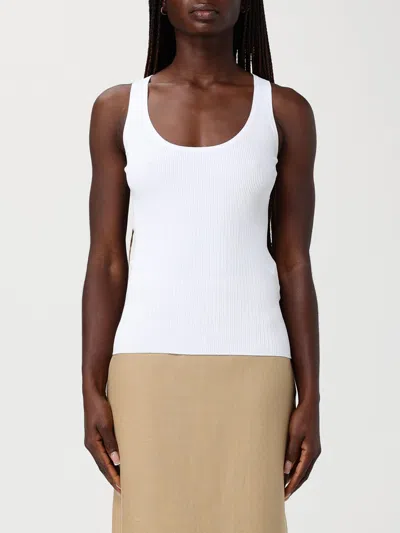 Max Mara Top Woman  In White