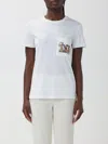 Max Mara Cotton T-shirt In White
