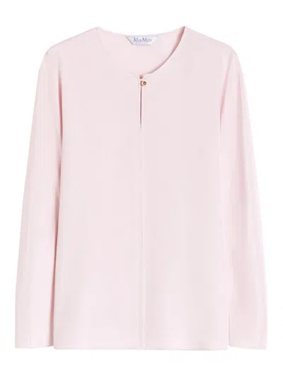 Max Mara Top In Pink