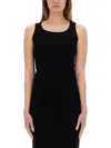 Max Mara Top Pot In Black