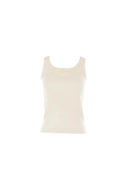 Max Mara Top In White