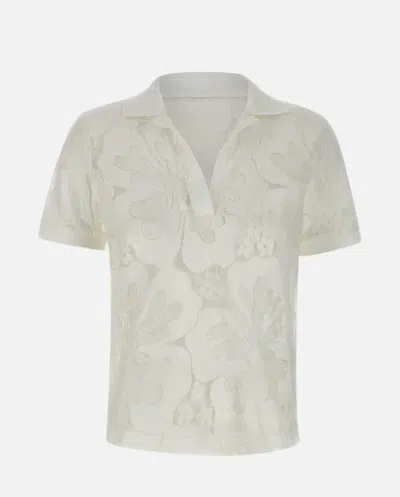 Max Mara Top In White
