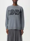 Max Mara Top Woman Water In Blue