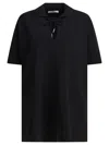 Max Mara Keyhole Short Sleeve Tie Detail Top In Black