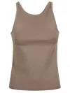 Shop Max Mara Tops In Brown