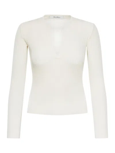 Max Mara Tops In Nude & Neutrals