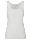 Max Mara Woman Top Off White Size Xs Virgin Wool In White