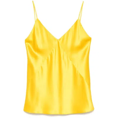 Max Mara Tops In Yellow