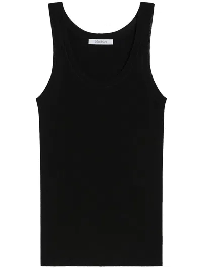 Max Mara Eliadi Tank Top In Black