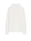 Max Mara Vitalba Wool And Cashmere Polo-neck Jumper In White